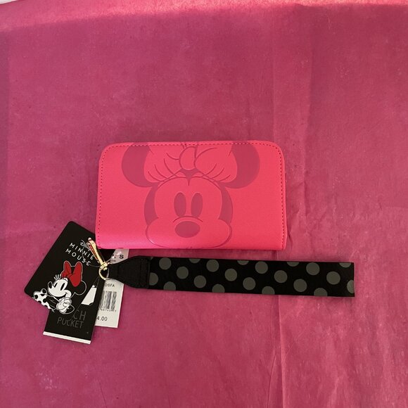 Disney's Minnie Mouse Tech Wallet with Wrist Strap - Picture 2 of 8